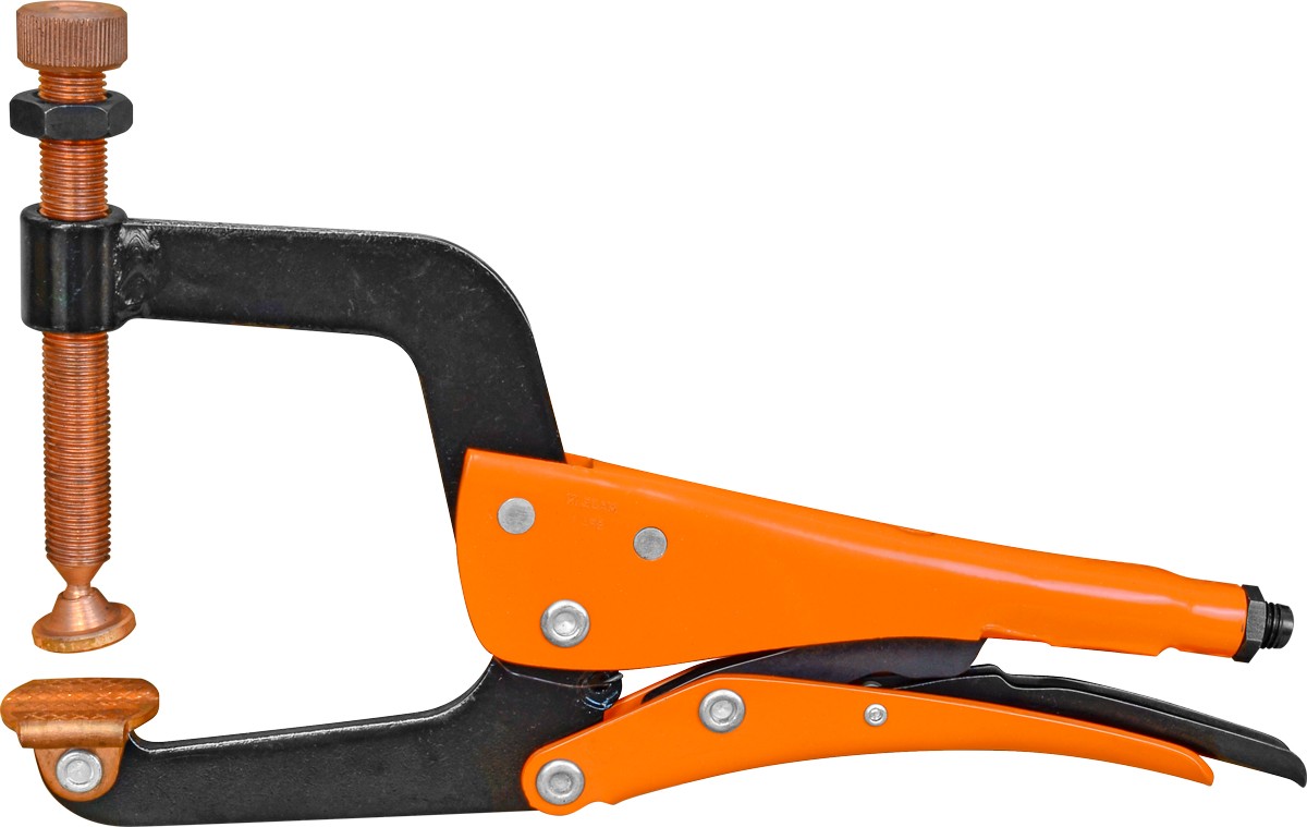 Pinza de husillo para soldadura