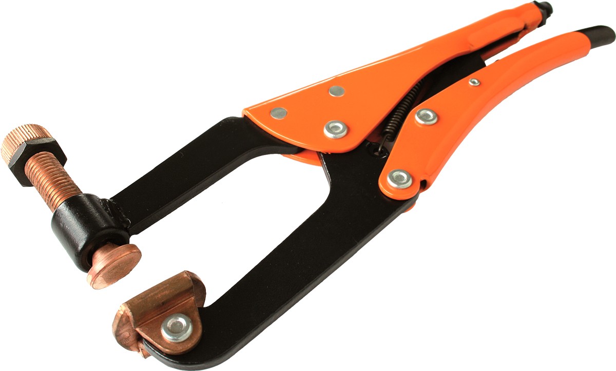 Pinza de husillo para soldadura