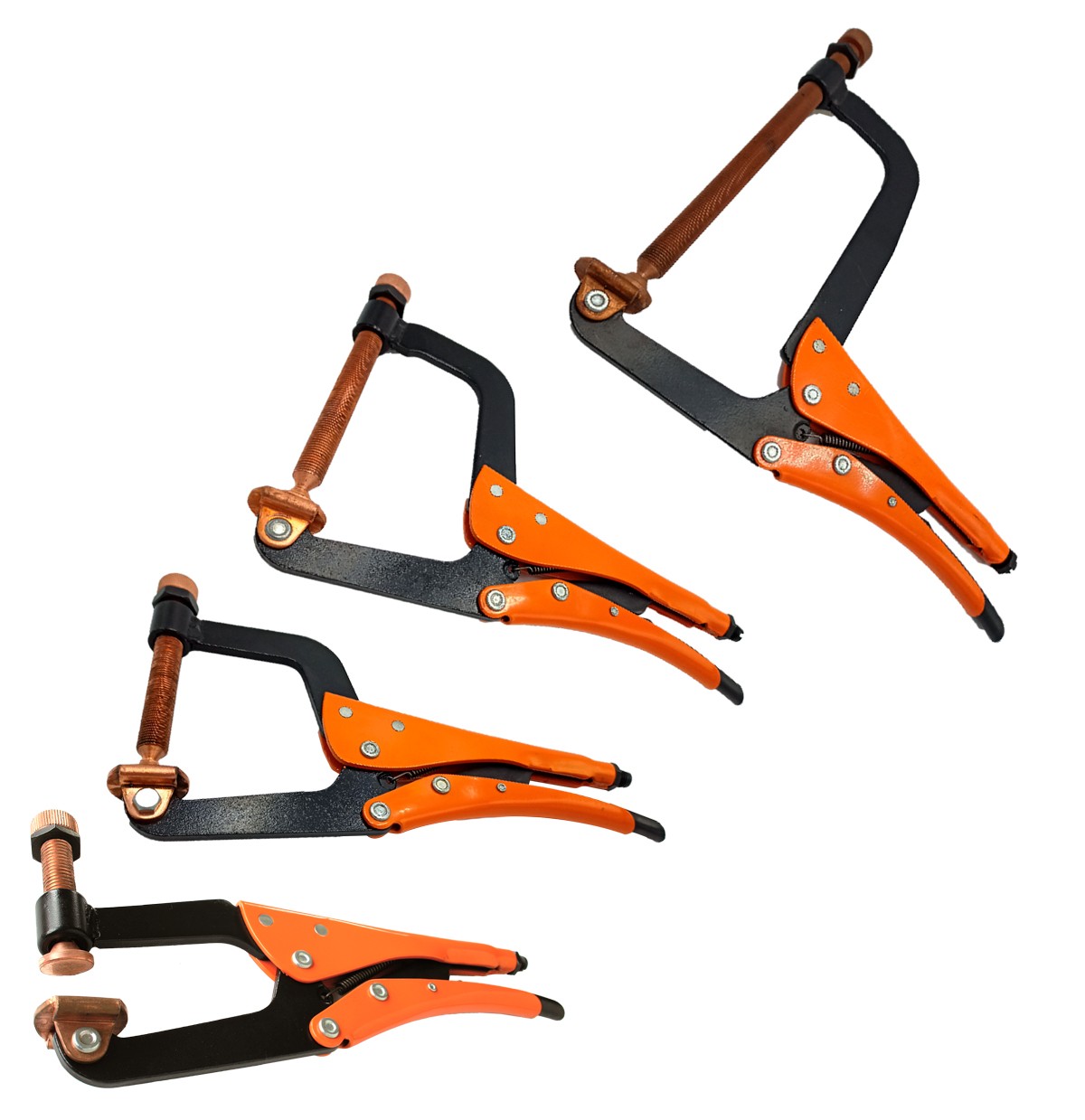 Pinza de husillo para soldadura