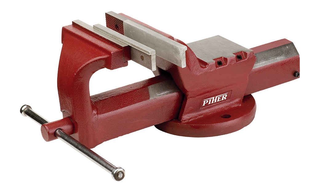 Tornillo de Banco con Guía Giratoria