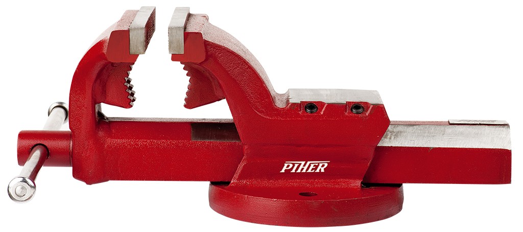 Tornillo de Banco con Guía Cuadrada + Amarre de Tubos