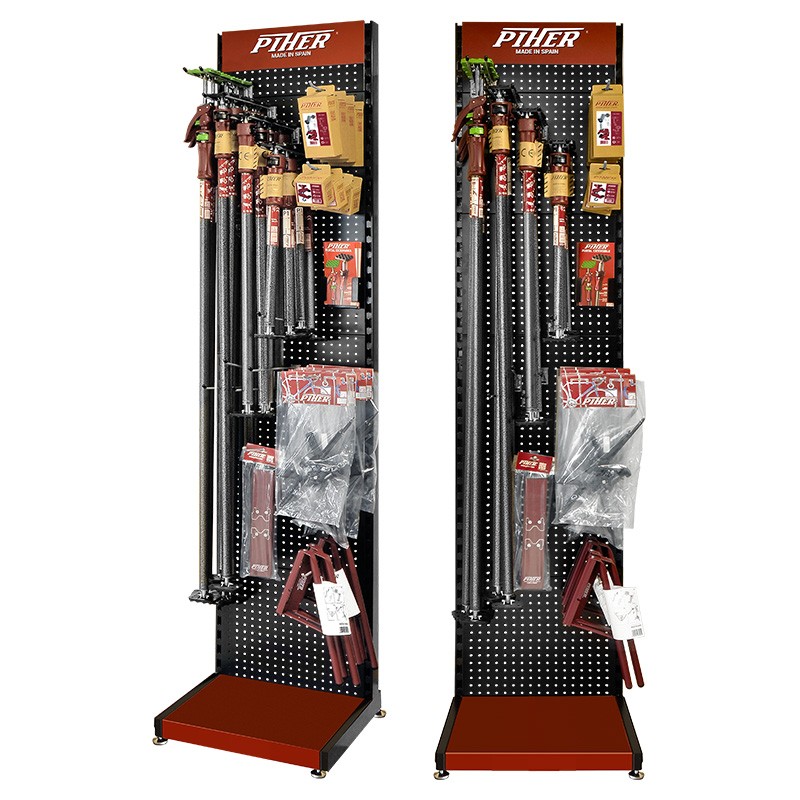 Expositor tornillos de apriete lineal 50 cm.