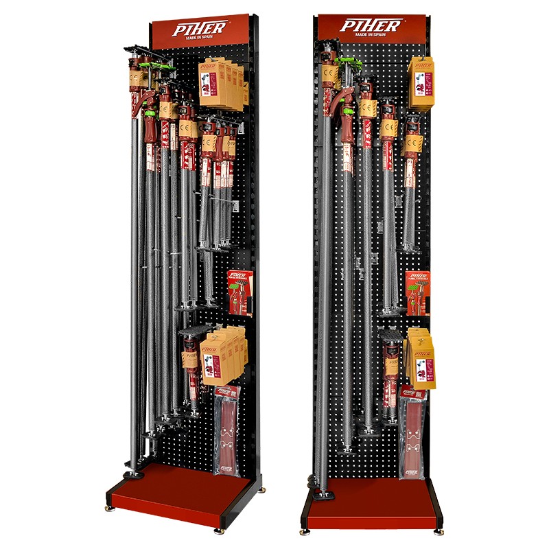 Expositor tornillos de apriete lineal 50 cm.