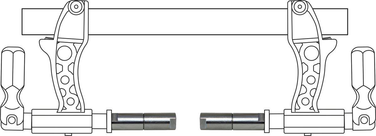 Accesorio alargador de émbolo con M6-M8