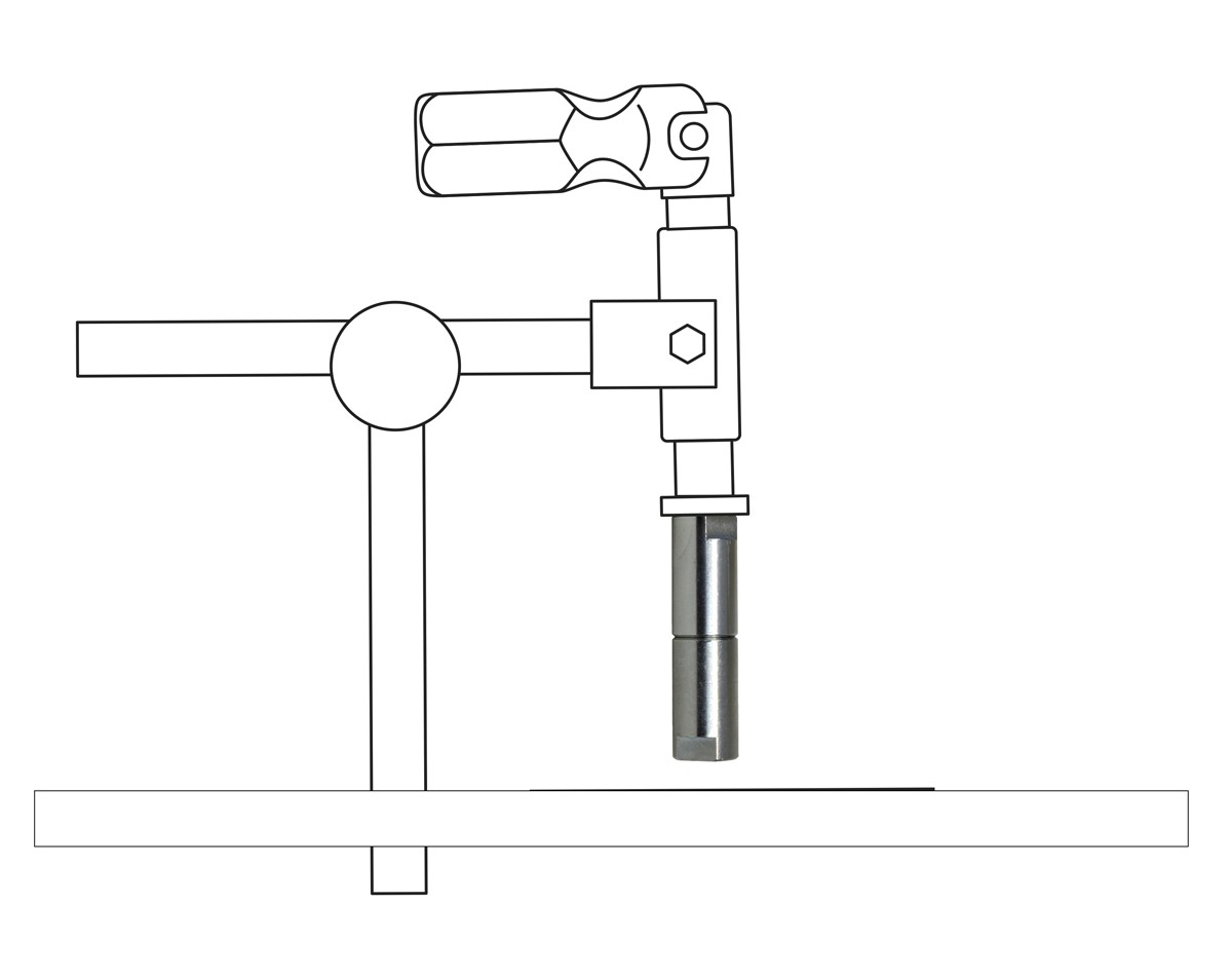 Accesorio alargador de émbolo con M6-M8
