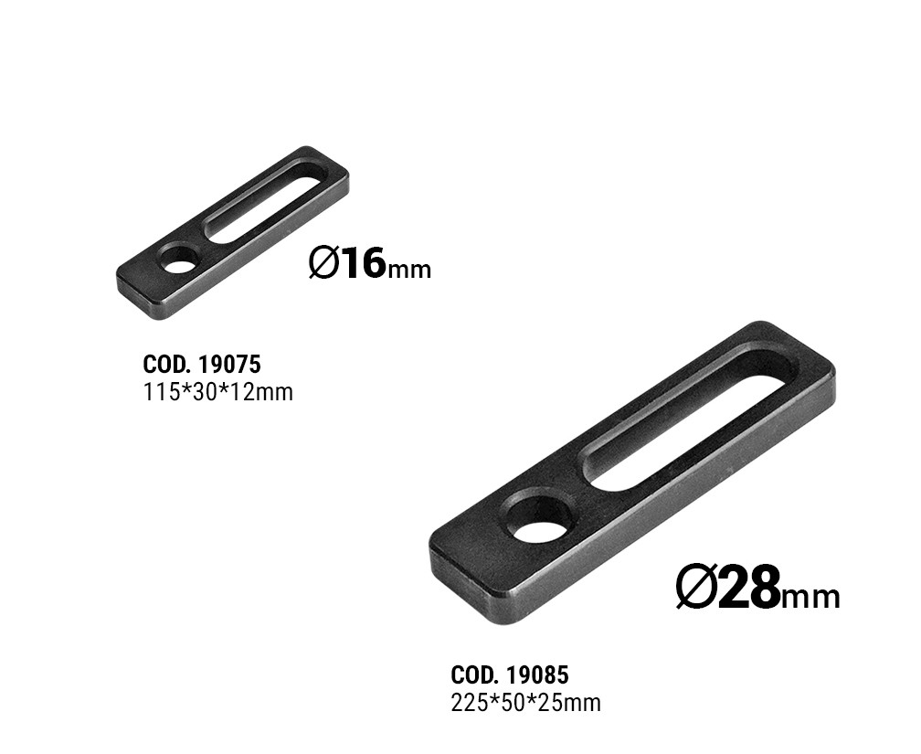 TOPE TF Ø16 MM  150*30*12