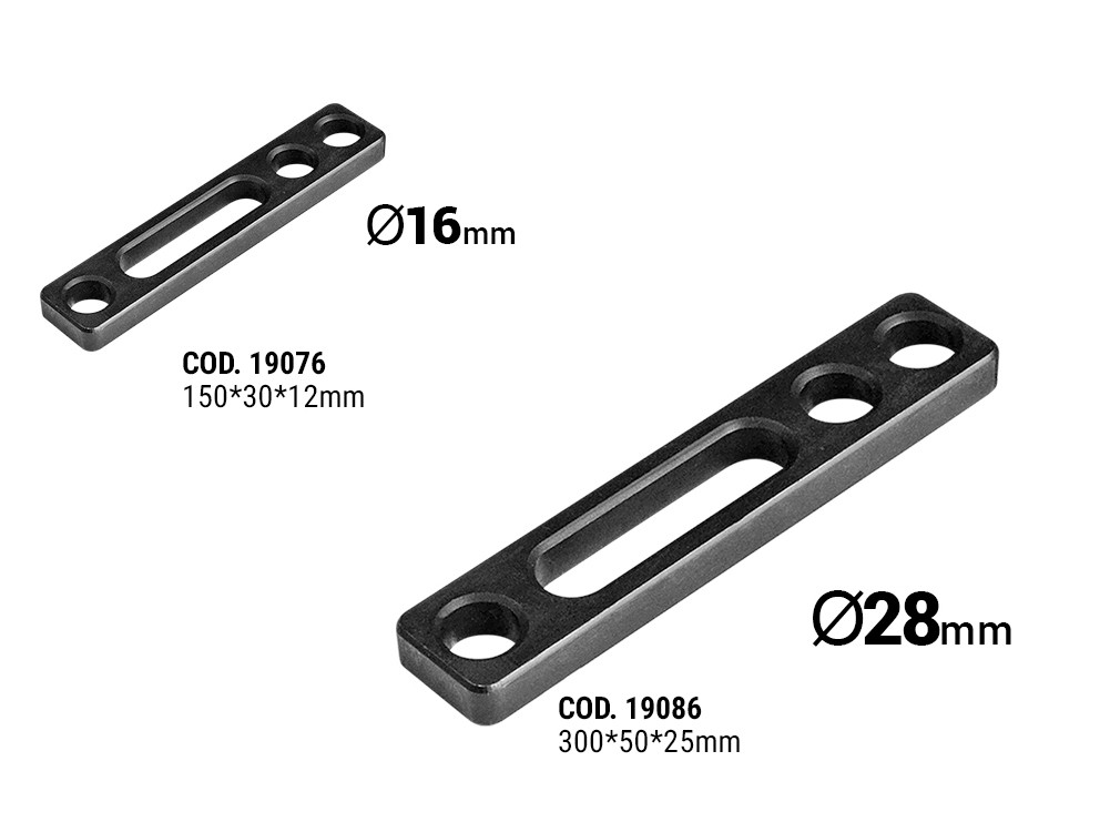TOPE TF Ø16 MM  150*30*12