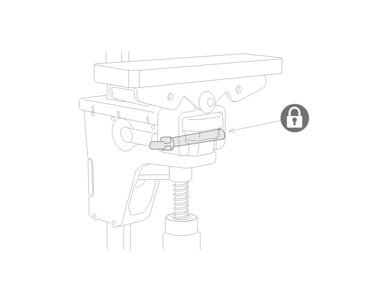 SET DE ZAPATAS PIVOTANTES PARA TORNILLO APRIETE PRL 400