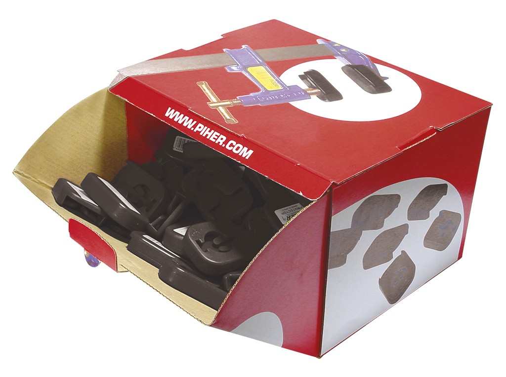 Protectores para tornillo apriete caja de 100 unidades