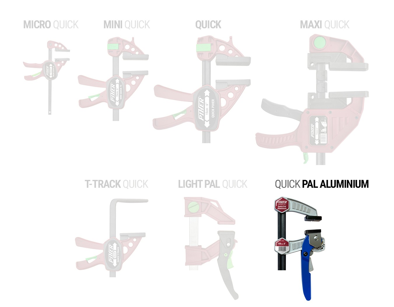 TORNILLO APRIETE DE PALANCA EN ALUMINIO