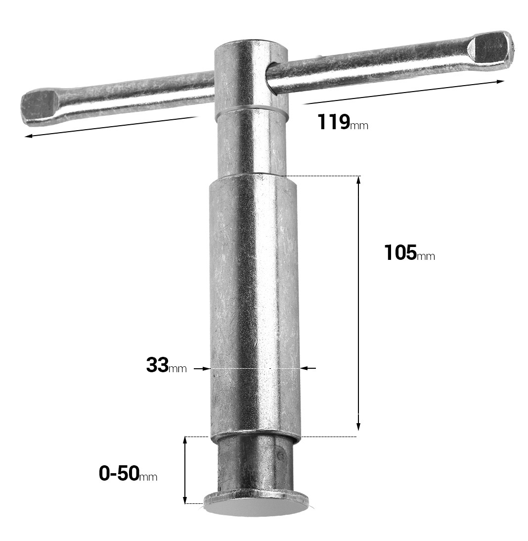 Dispositivo de presión soldable