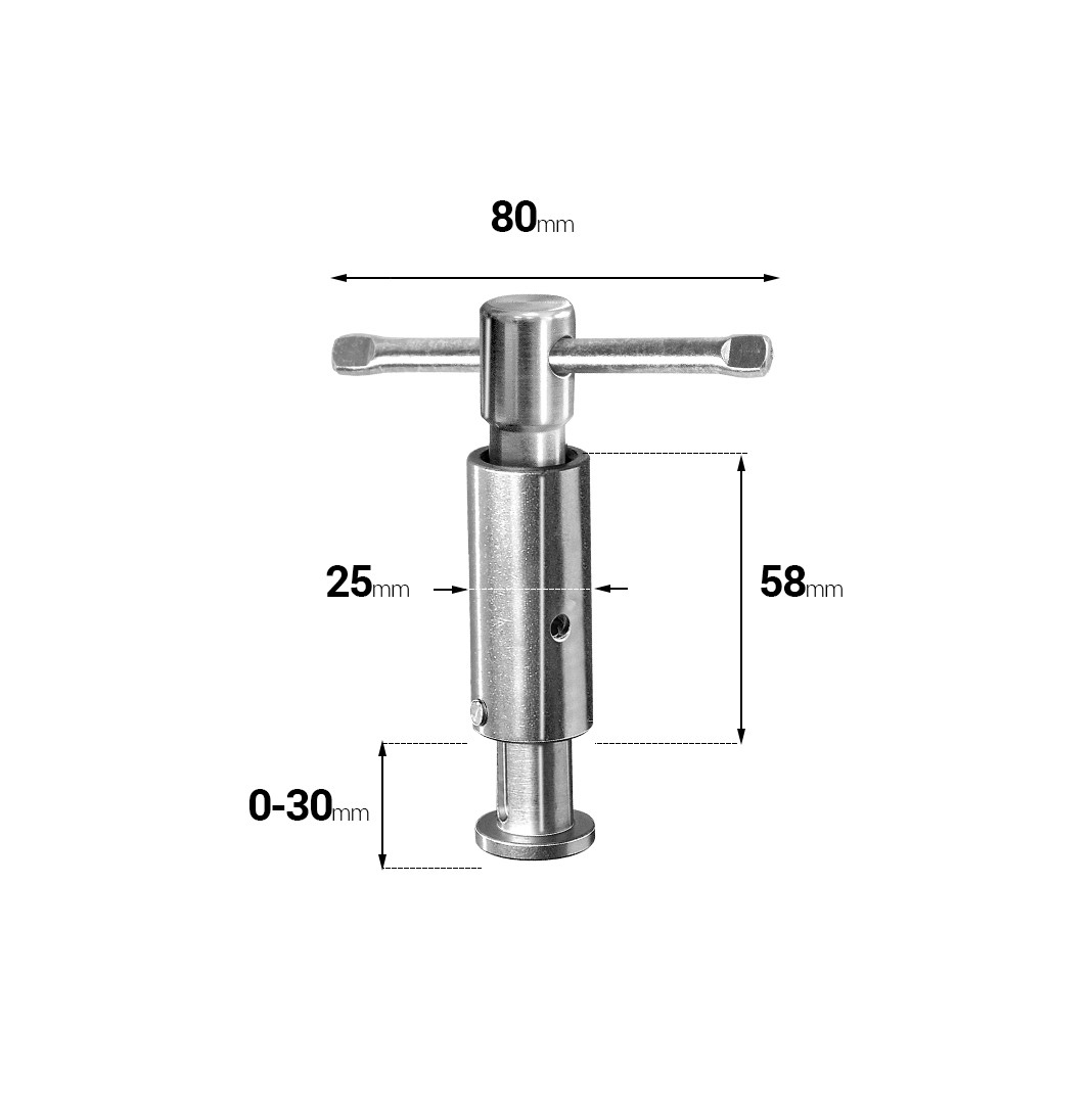 Dispositivo de presión soldable