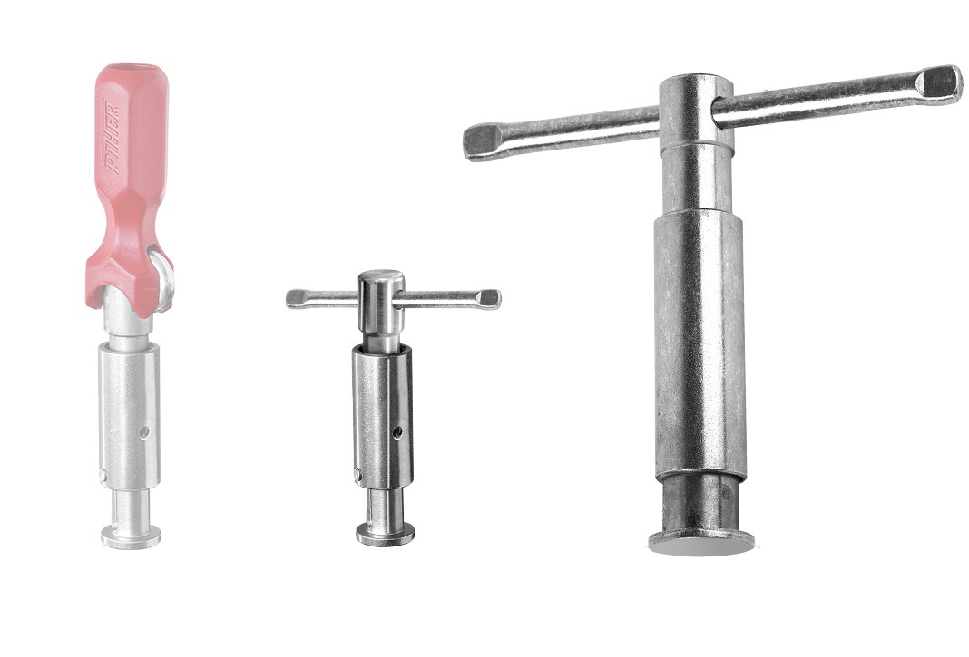 Dispositivo de presión soldable