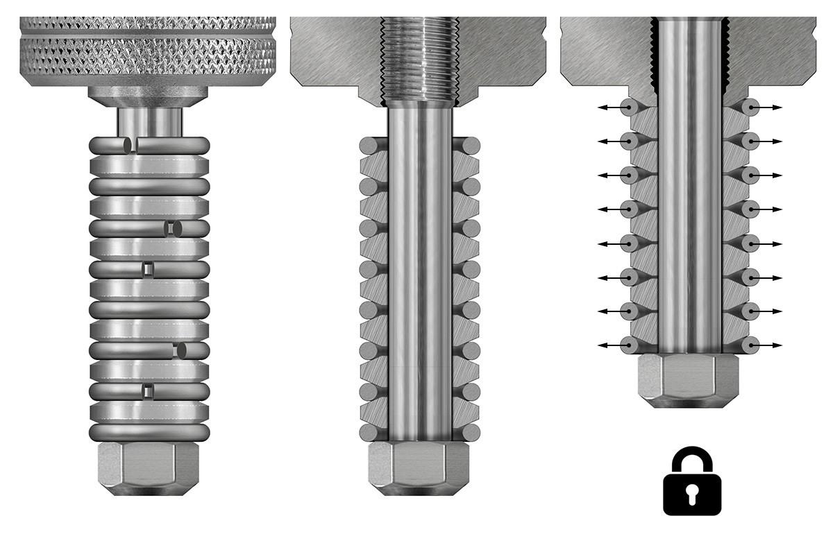 TS · Perno de sujeción Ø16