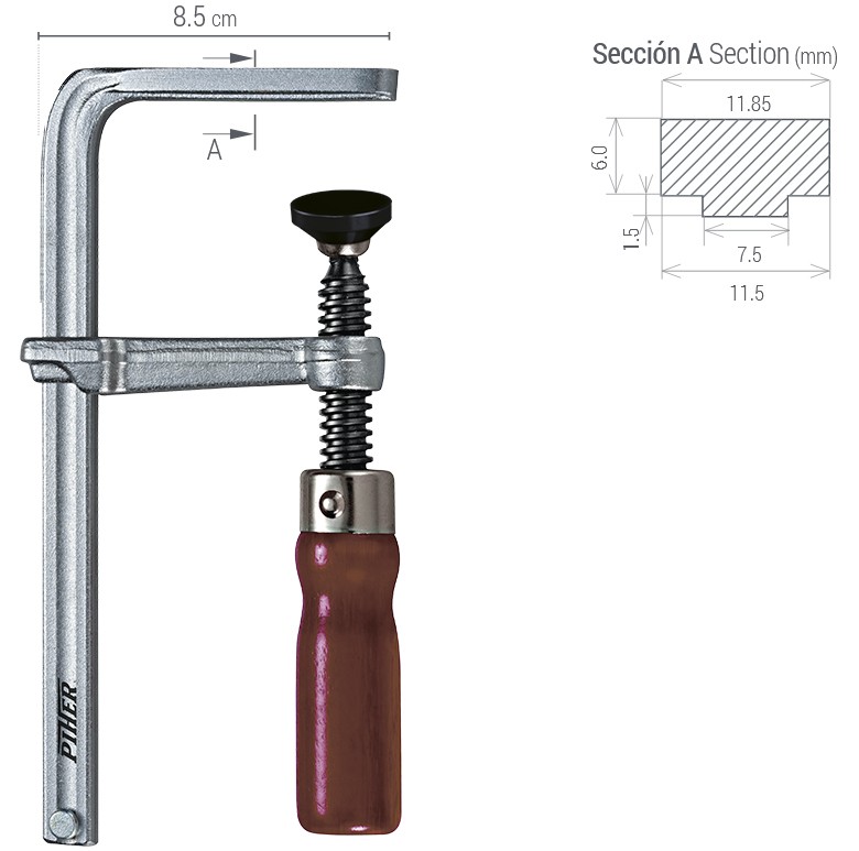TORNILLO DE APRIETE DE FORJA TMM