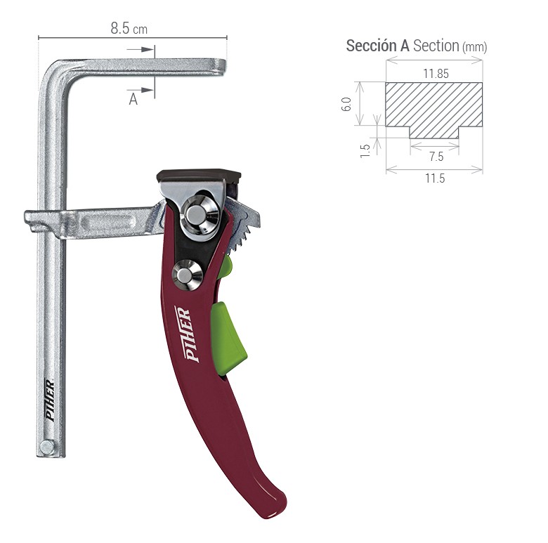 TORNILLO DE APRIETE DE FORJA TPAL