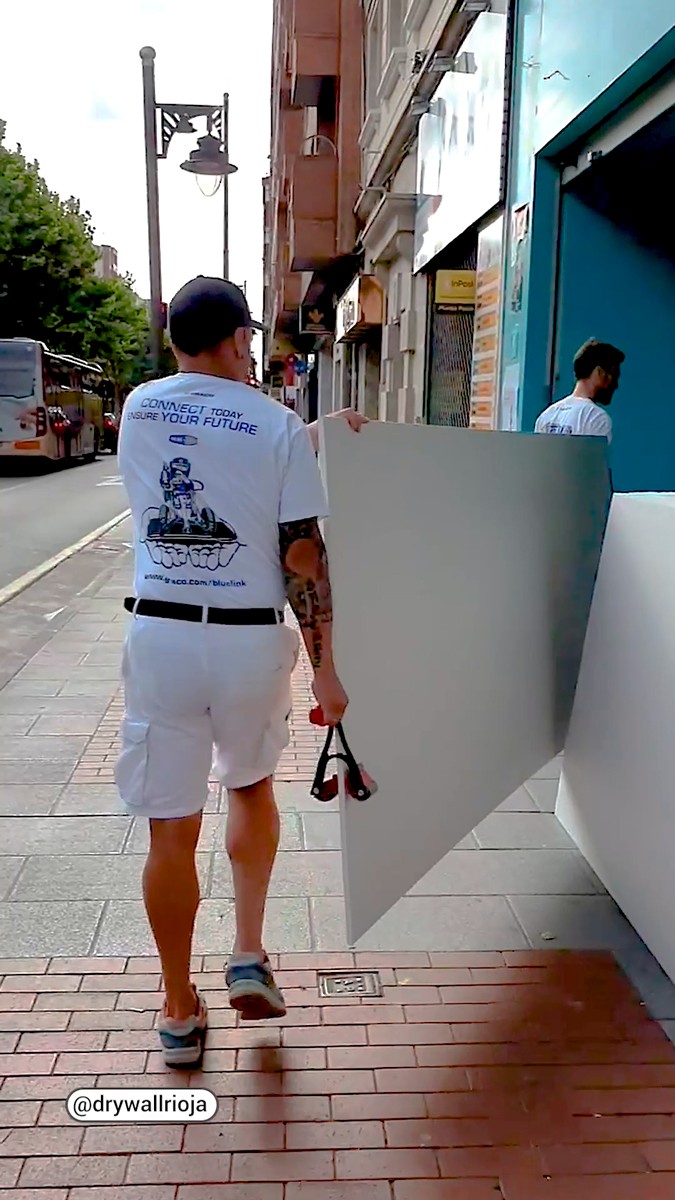 Transportador de paneles 75 kg.