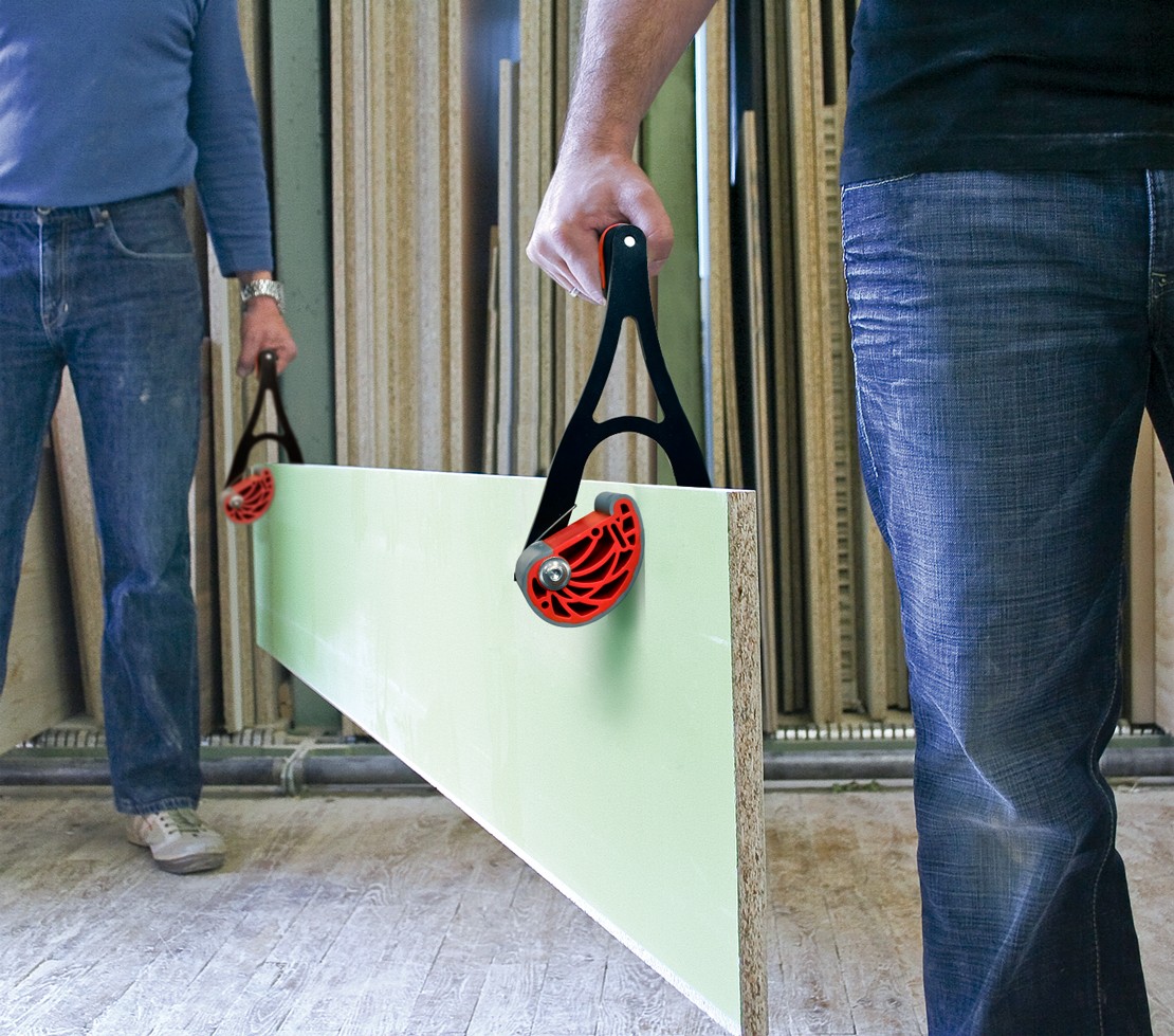 Transportador de paneles 75 kg.