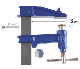 Tornillo de apriete sistema émbolo