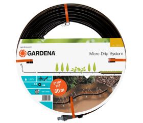 Tubo de superficie y subterráneo con goteros incluidos de 13,7 mm
