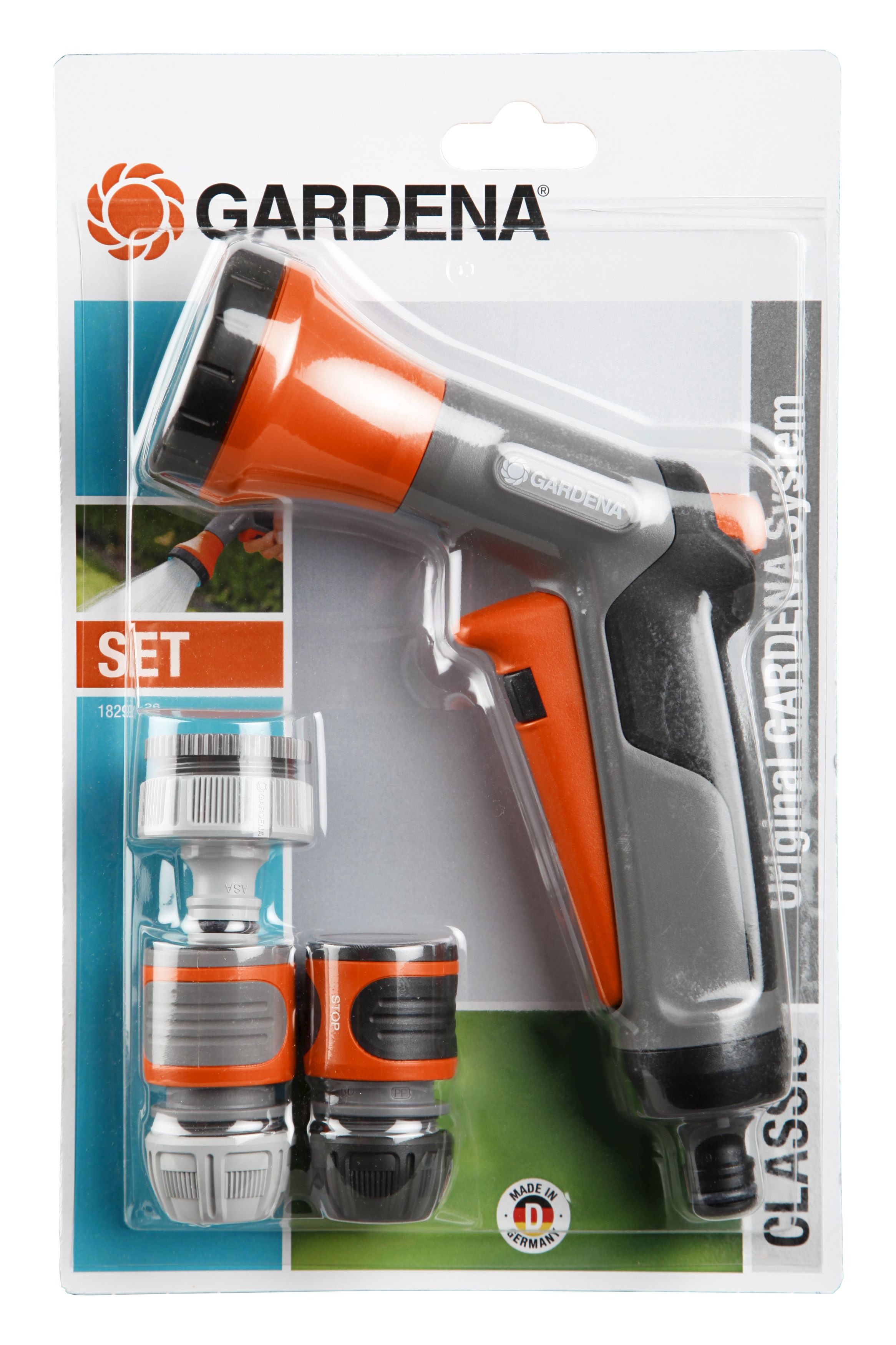 Set pistola de ducha con conexiones