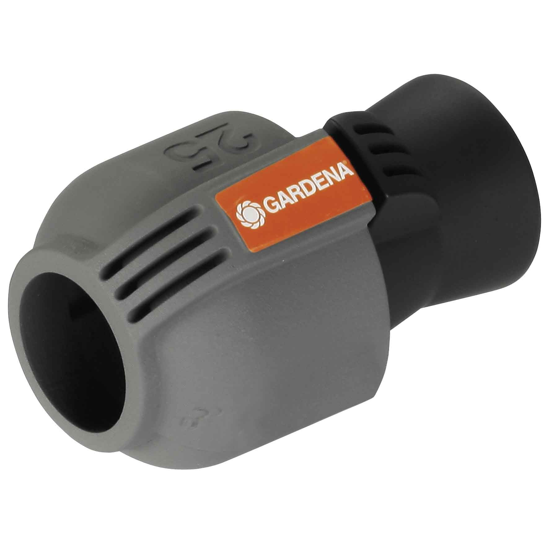 Conector de 25 mm y rosca hembra de 3/4