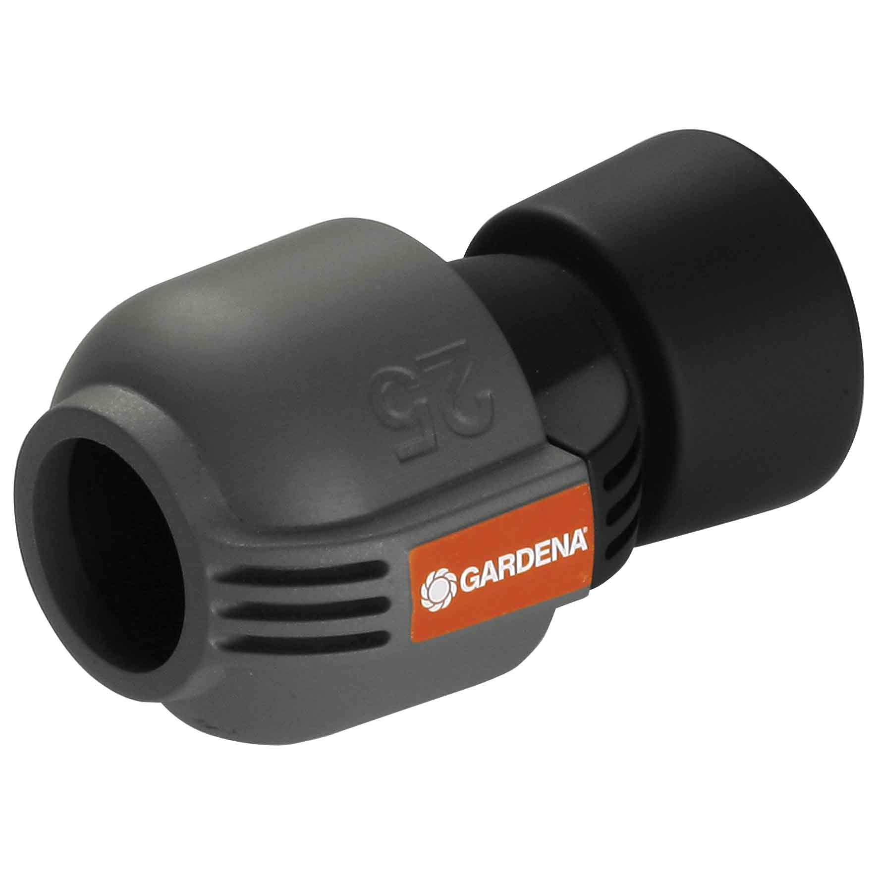 Conector de 25 mm y rosca hembra de 1