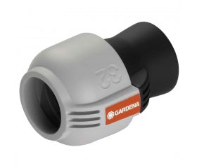 Conector de 32 mm y rosca hembra de 1