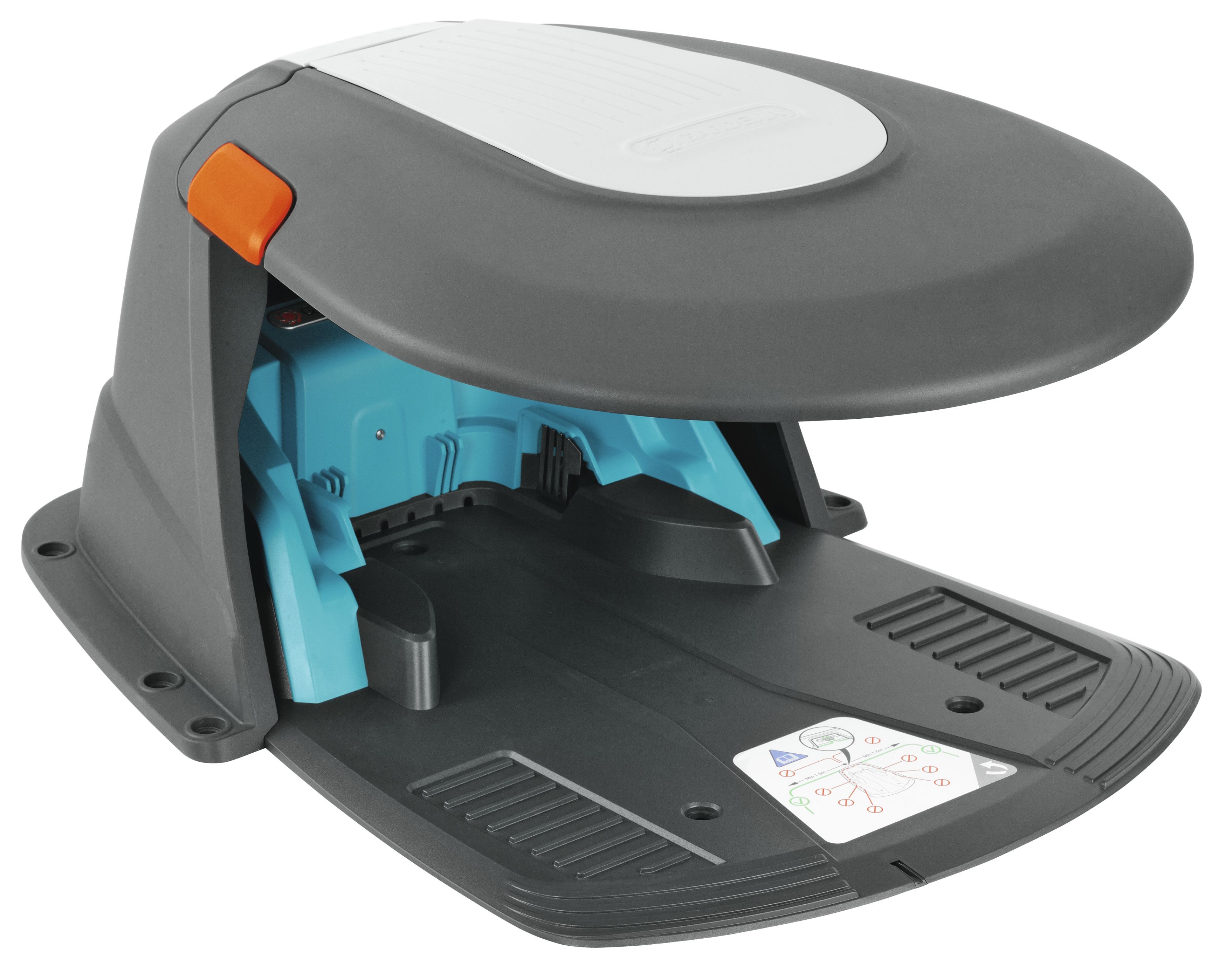 Caseta para robot cortacésped