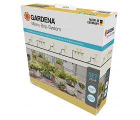 Set Balcones Micro-Drip por Goteo Premium (15 plantas)