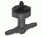 Gotero en línea 2 l/h autocompensante