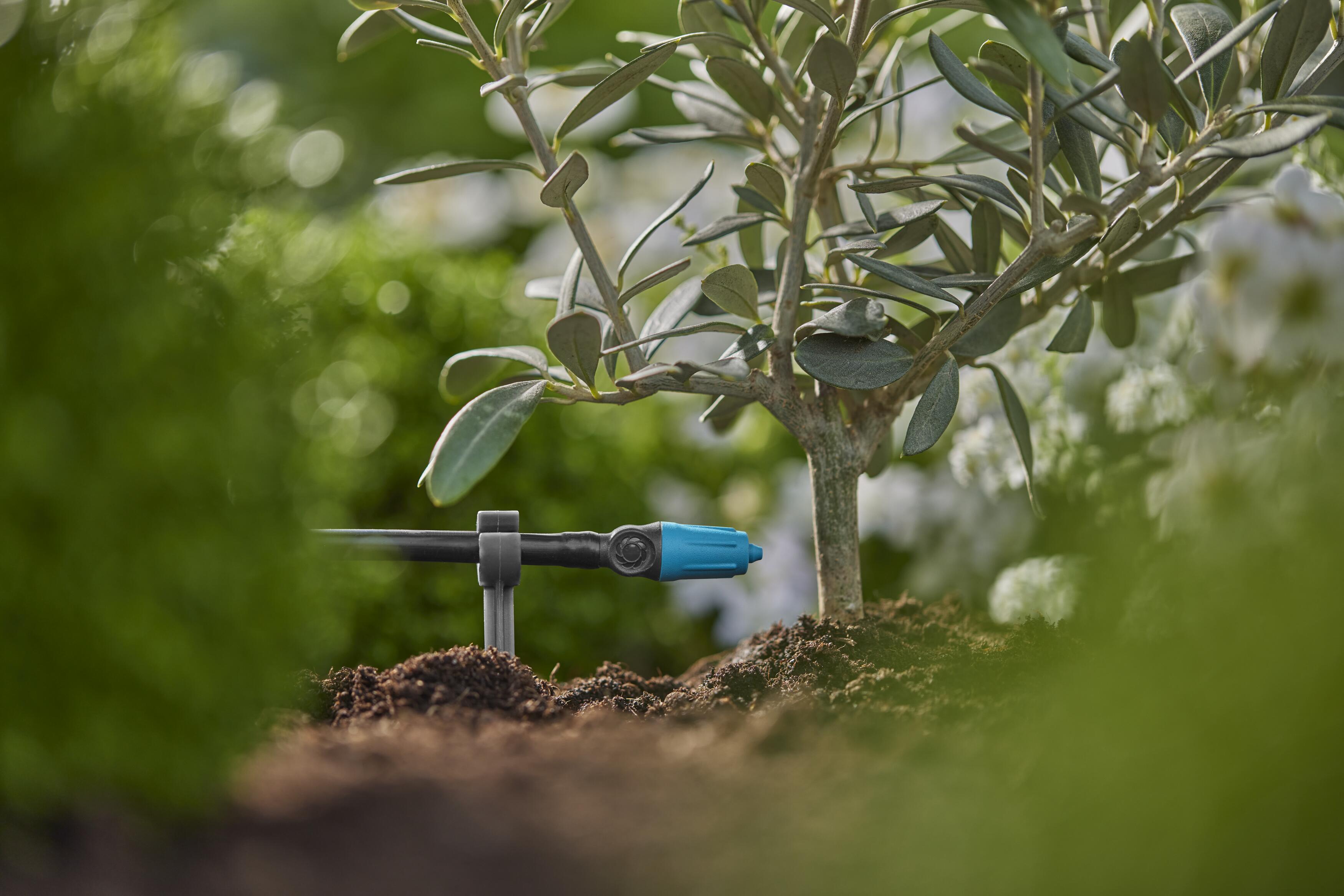 Cabezal de goteo de línea final ajustable 0–15 l/h