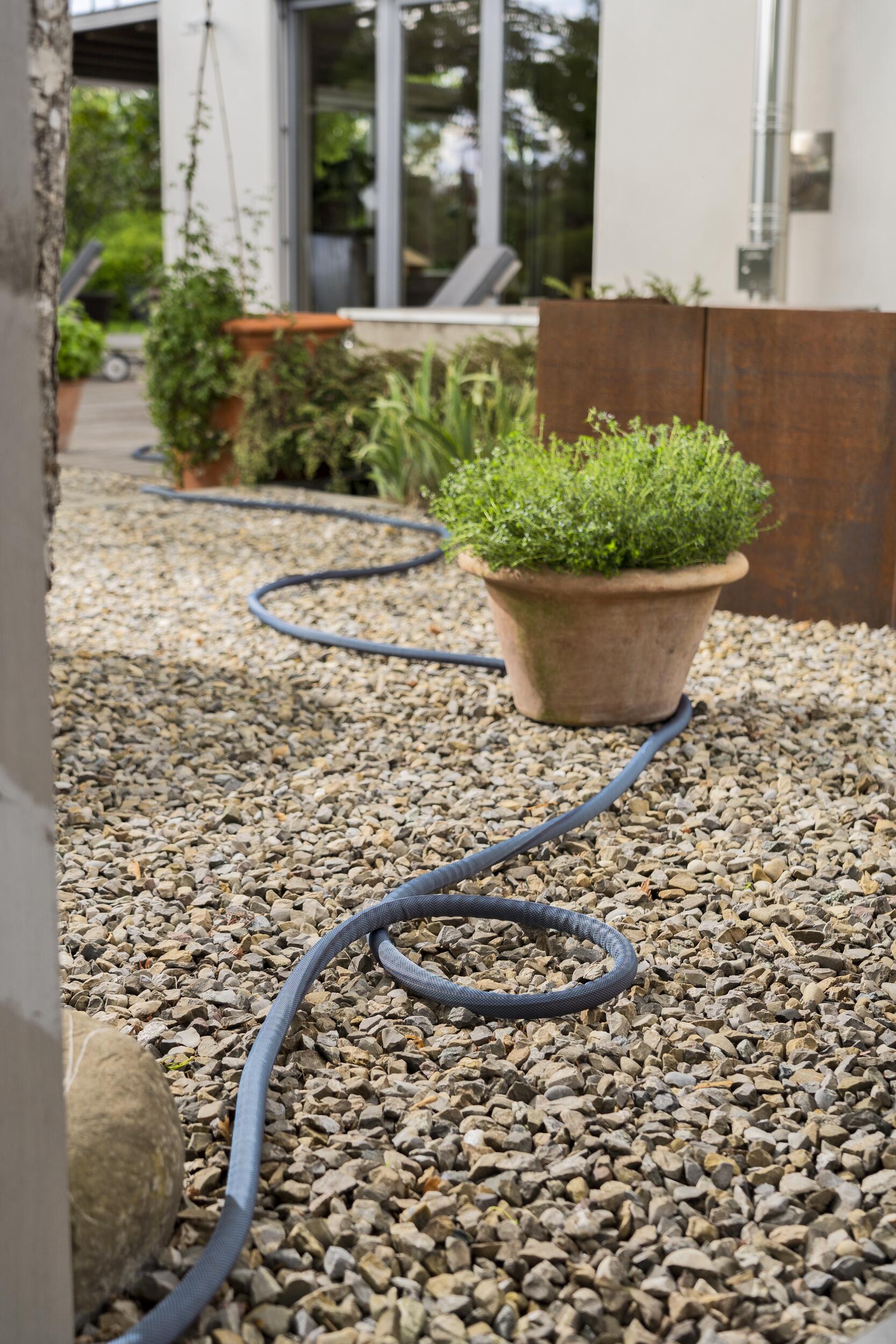 Manguera textilLiano ™ Xtreme 10 M Set con Liano ™ Tapfix