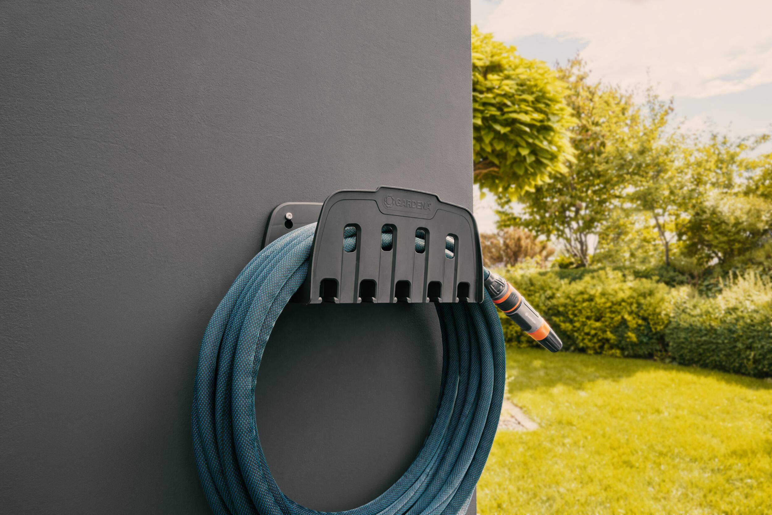 Manguera liano ™ xtreme 15 m set, con soporte de manguera de pared