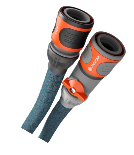 Manguera textil liano ™ 10 m con conector de grifo para grifos interiores establecidos, con bolsa de almacenamiento