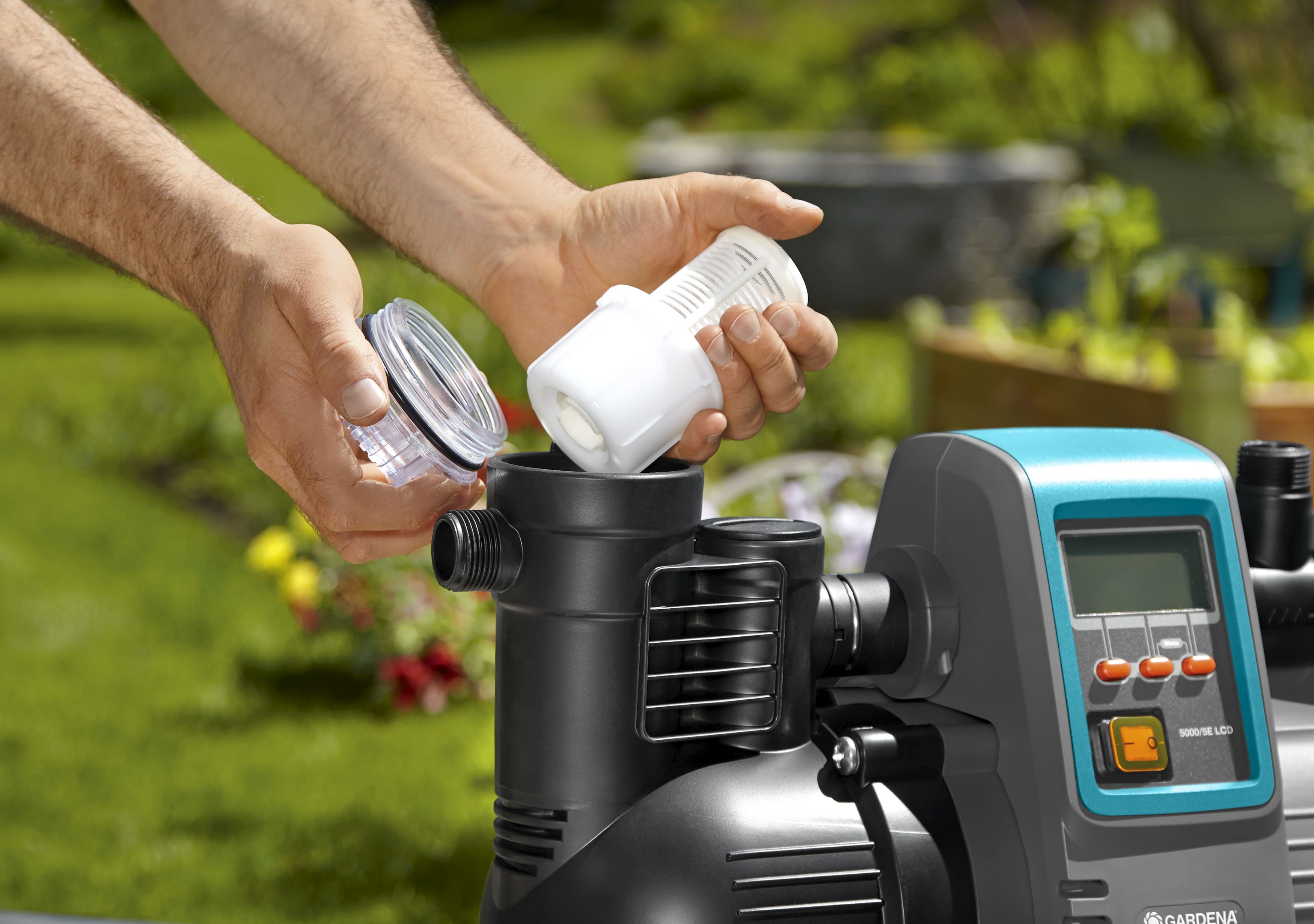 Estación de bombeo electrónica 5000/5 E LCD Comfort