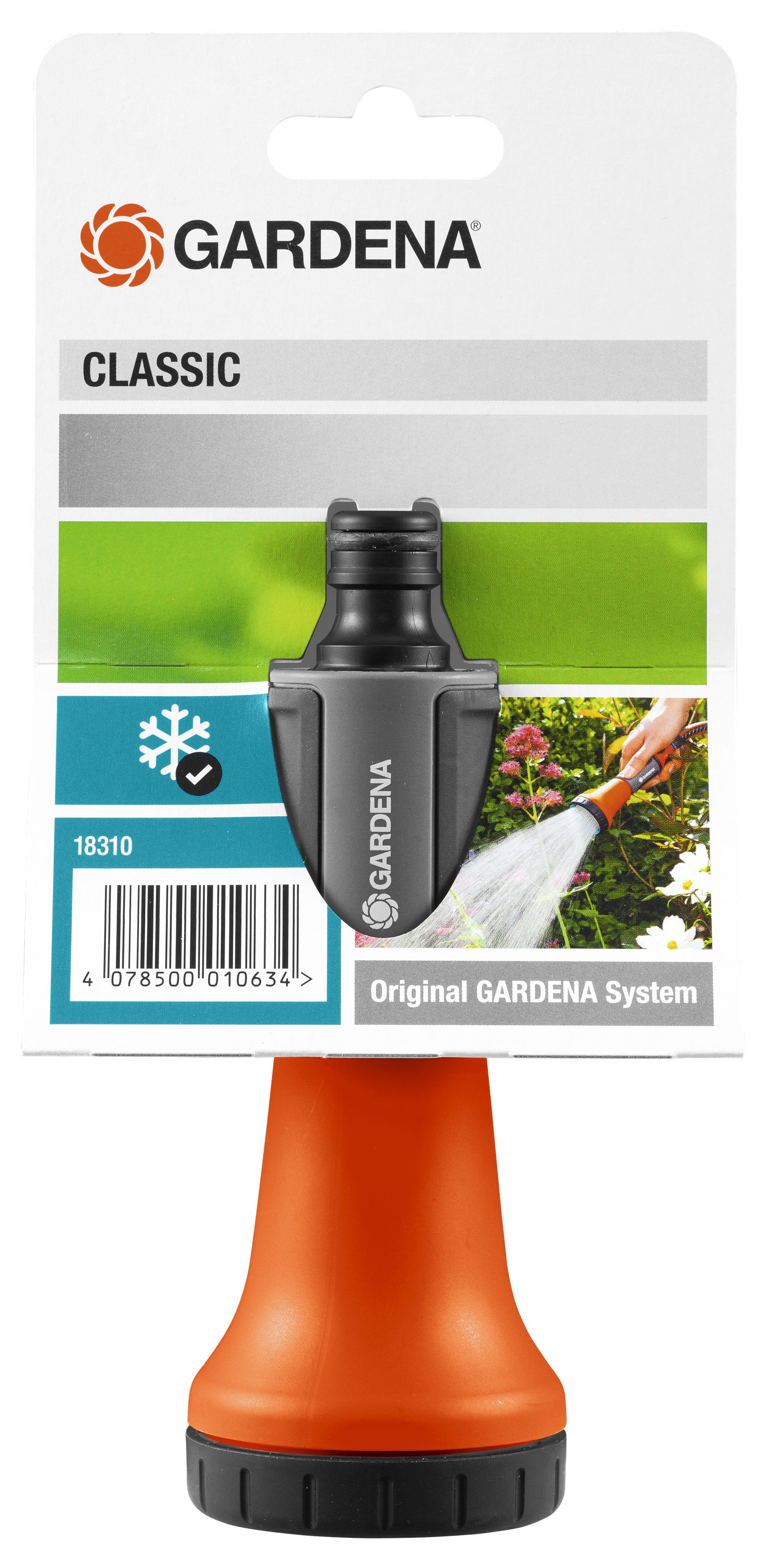 Lanza rociadora de riego Classic. Sin blister