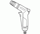 Pistola de limpieza multichorros Classic. Blister