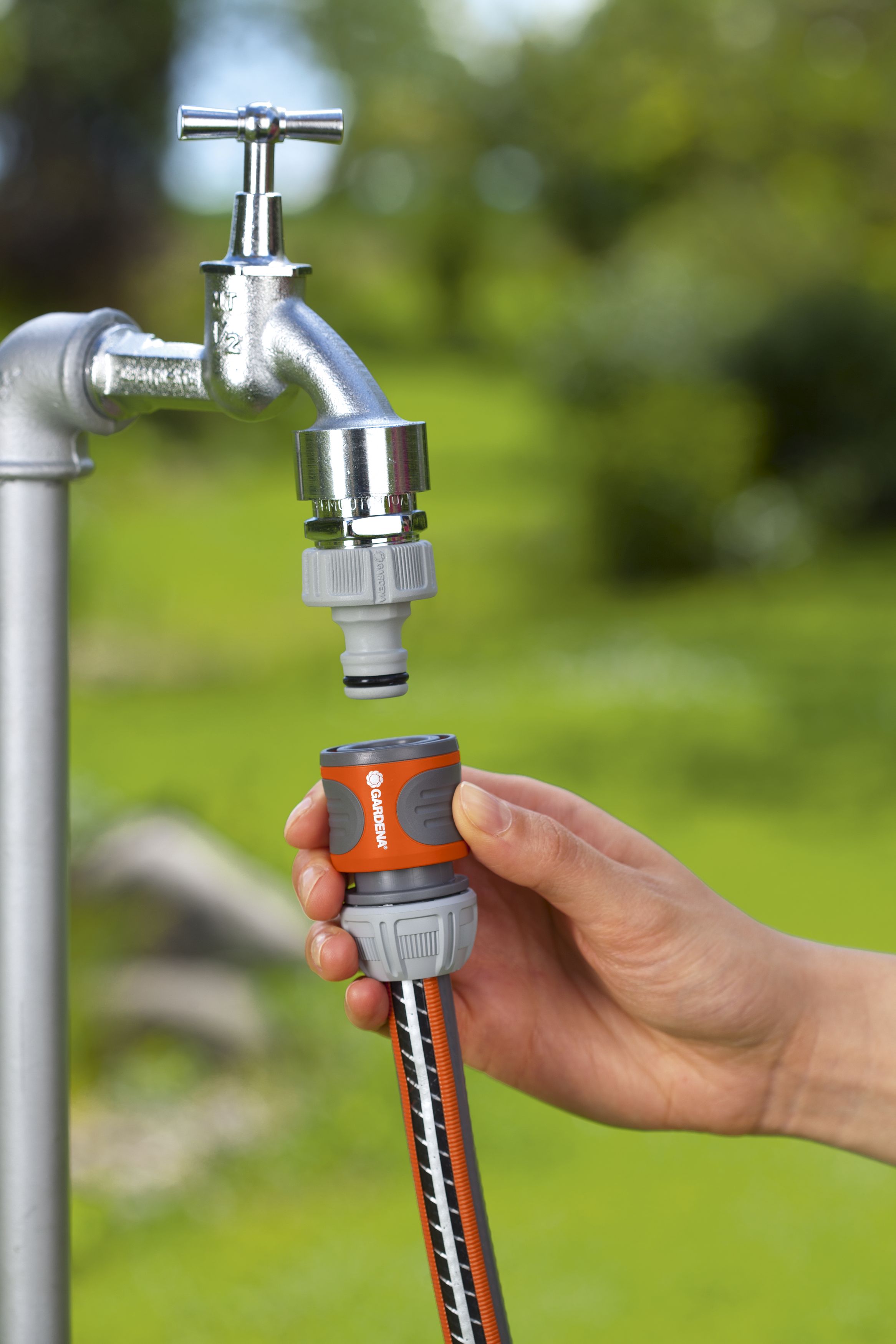 Conector rápido 13 mm (1/2\\\")- 15 mm (5/8\\\"). Blister