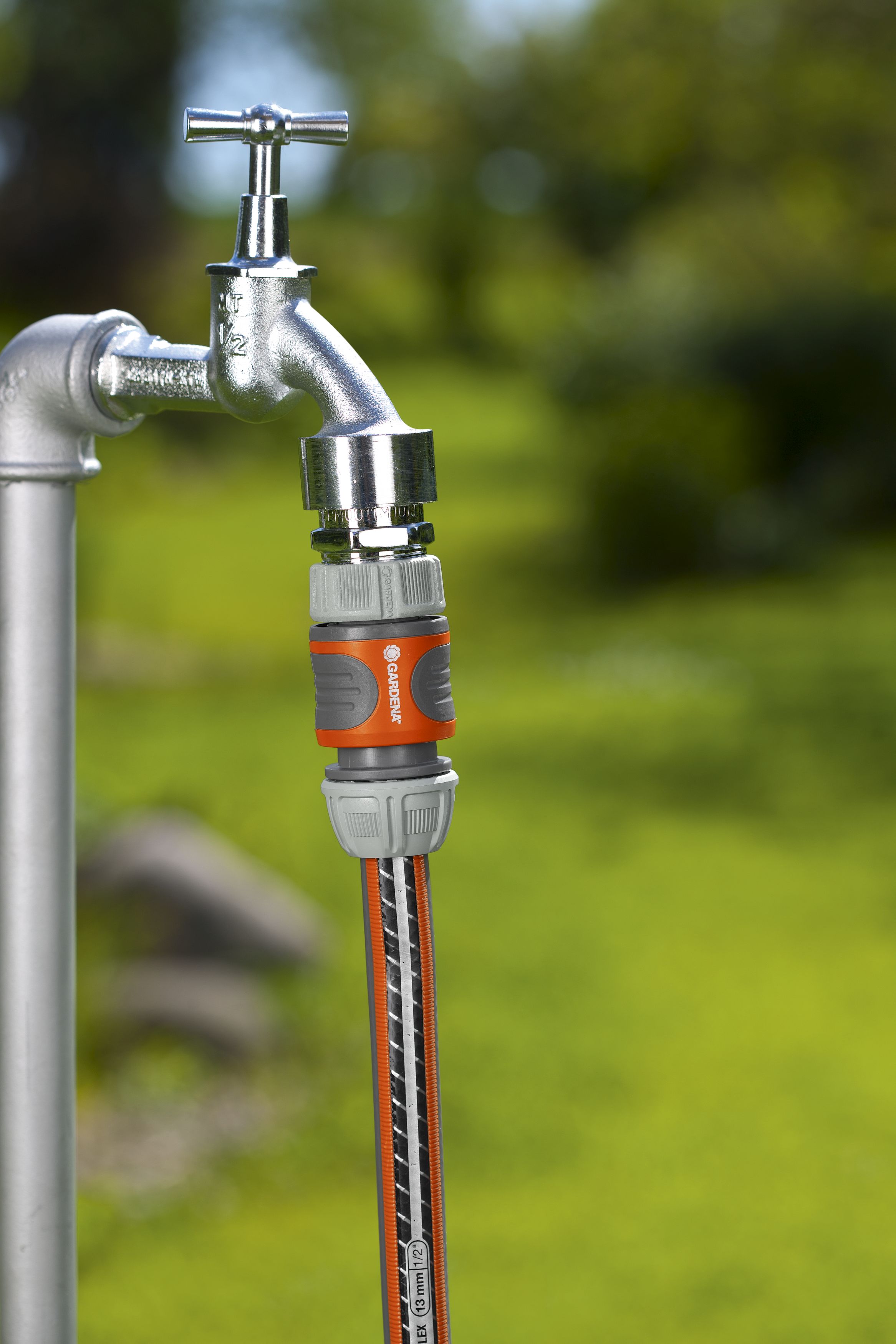 Conector rápido 13 mm (1/2\\\")- 15 mm (5/8\\\"). Blister