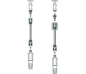 Conector rápido 13 mm (1/2\\\")- 15 mm (5/8\\\"). Blister