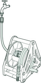 Carro portamangueras equipado 30