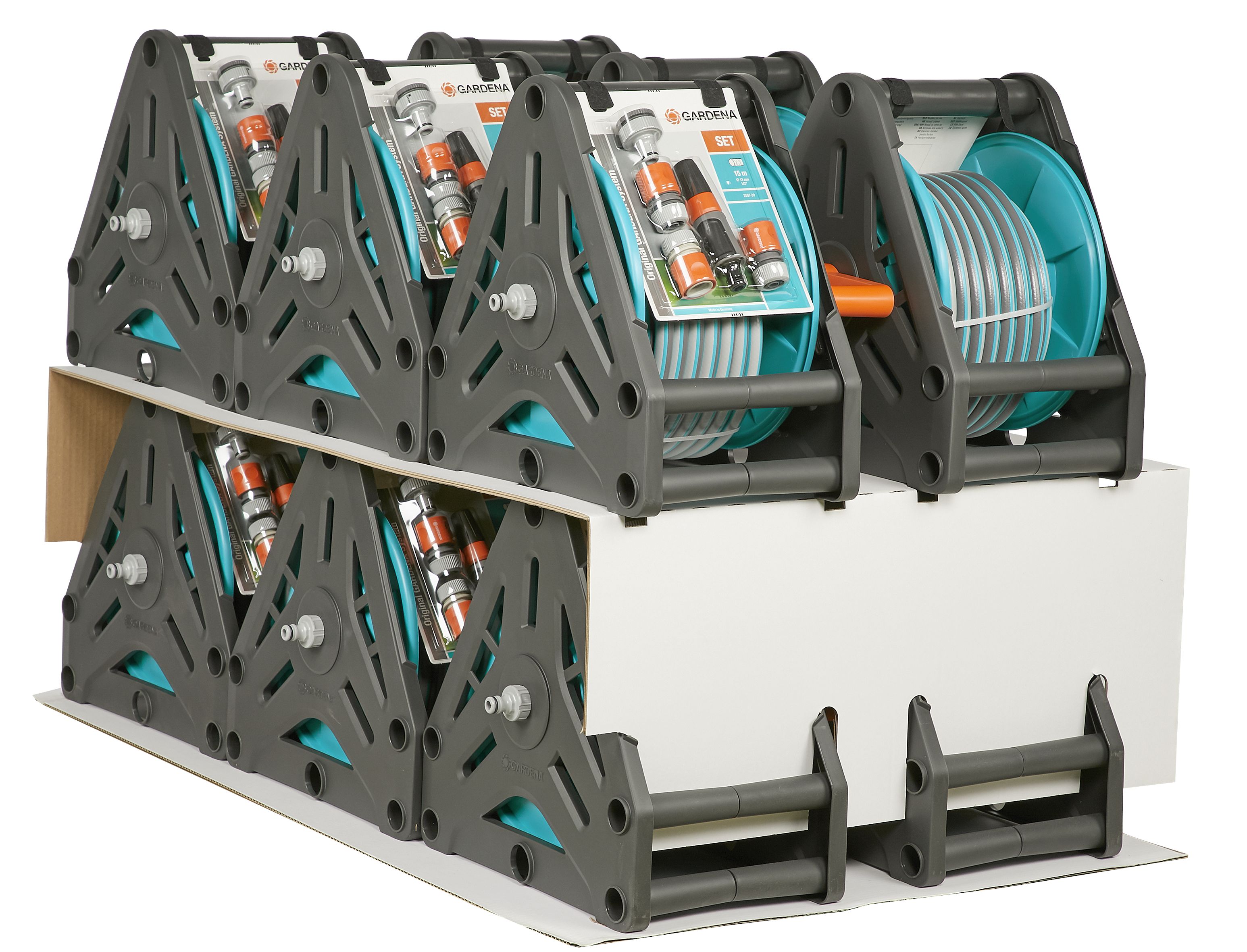 Carro portamangueras equipado 30