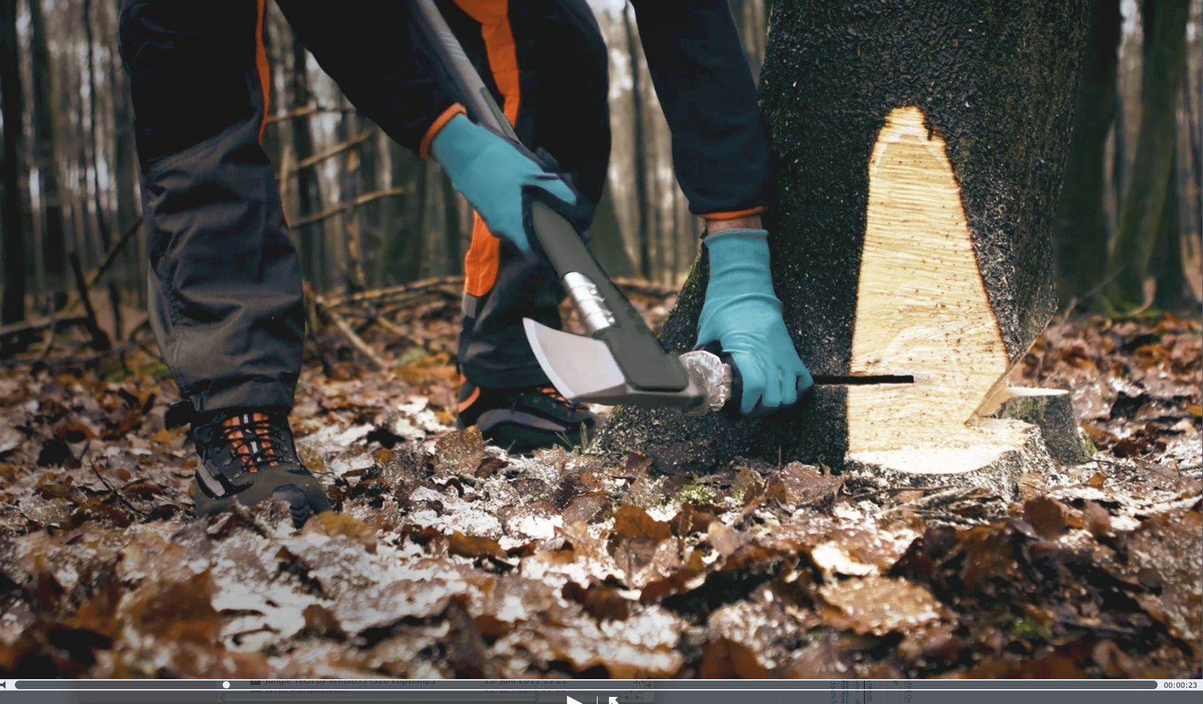 Hacha de corte 2800 S