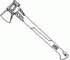 Hacha de corte 2800 S