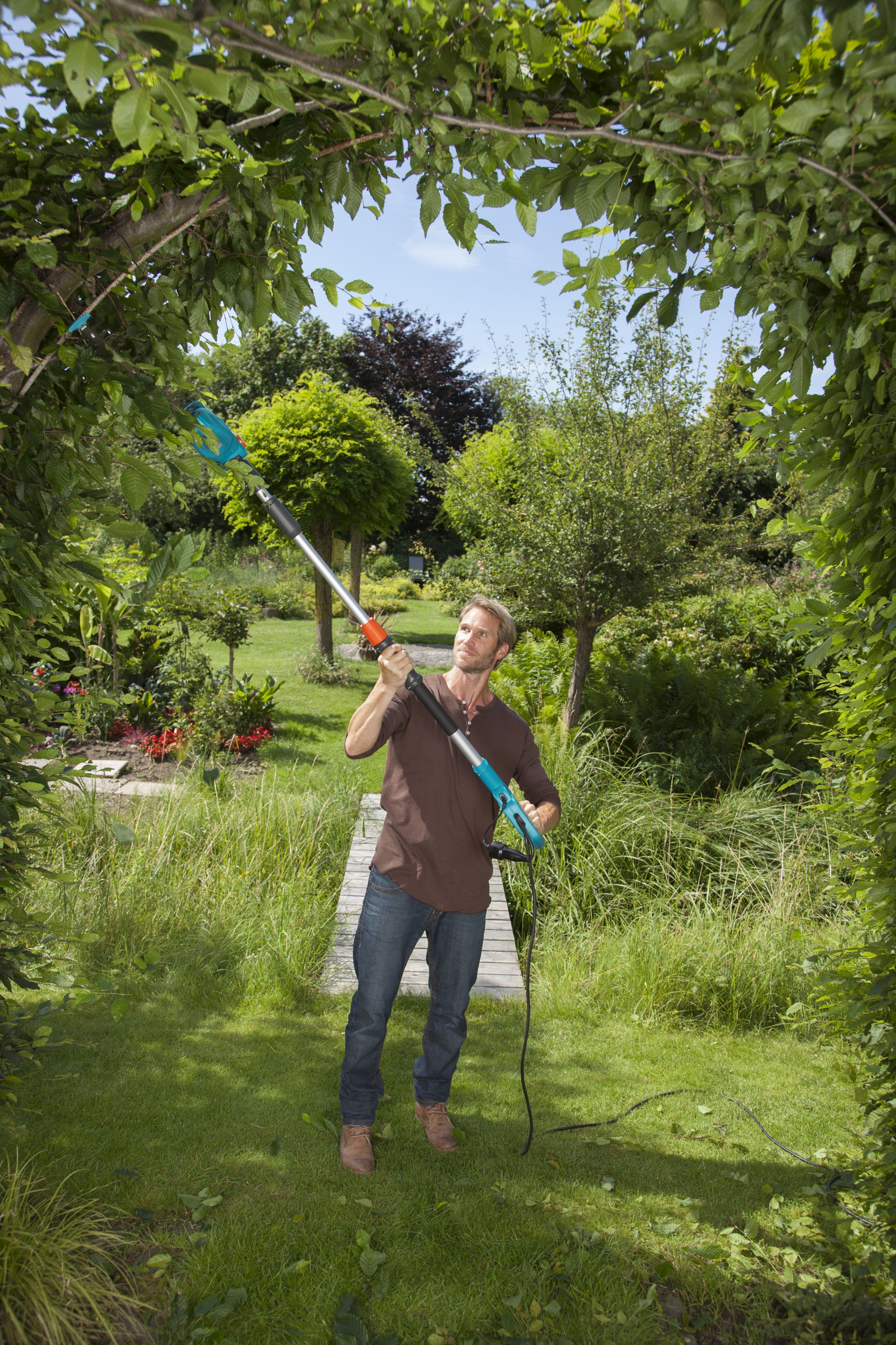 Recortasetos telescópico THS 500/48