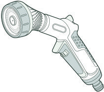 Pistola de riego Comfort plantas sensibles