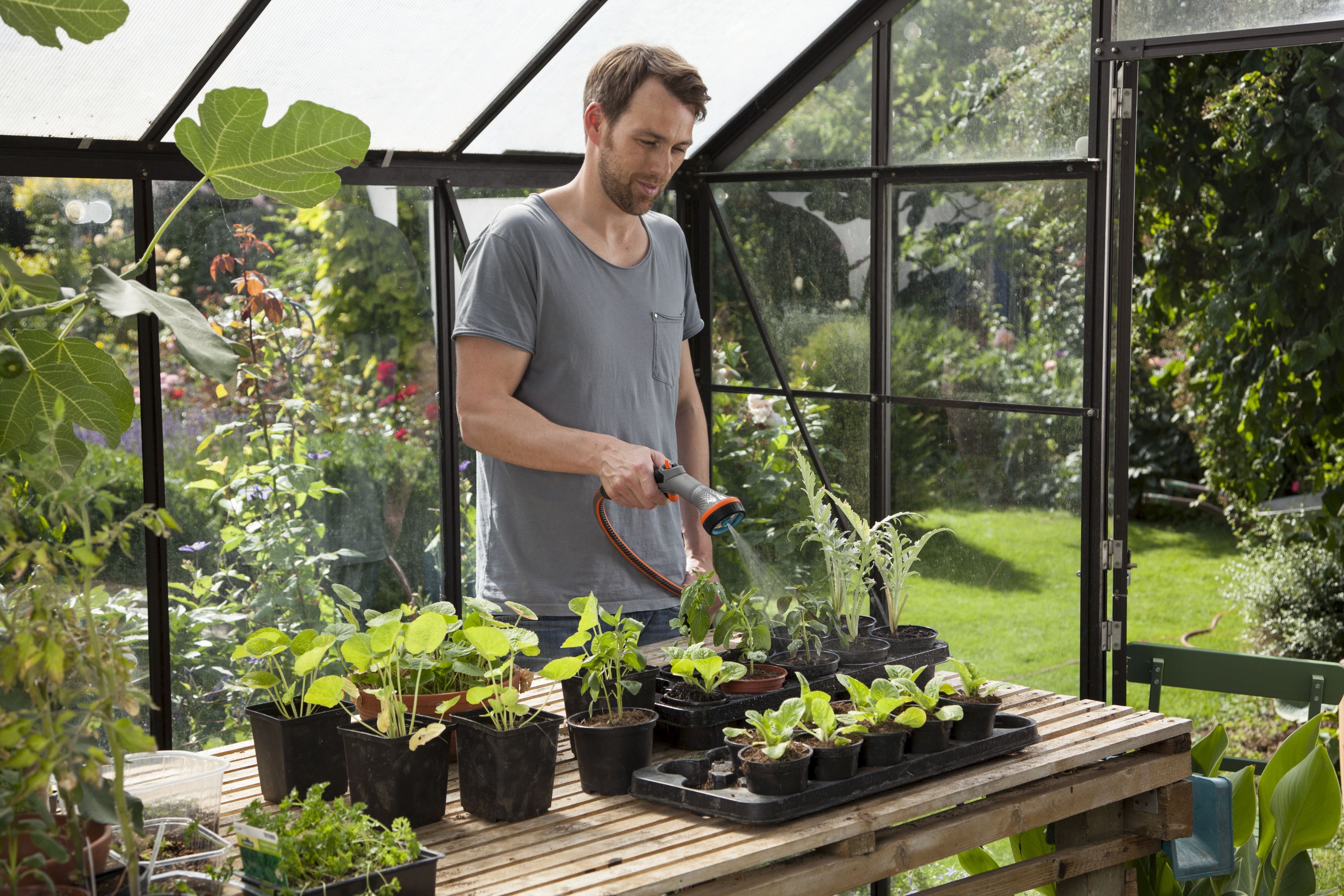 Pistola de riego Comfort plantas sensibles