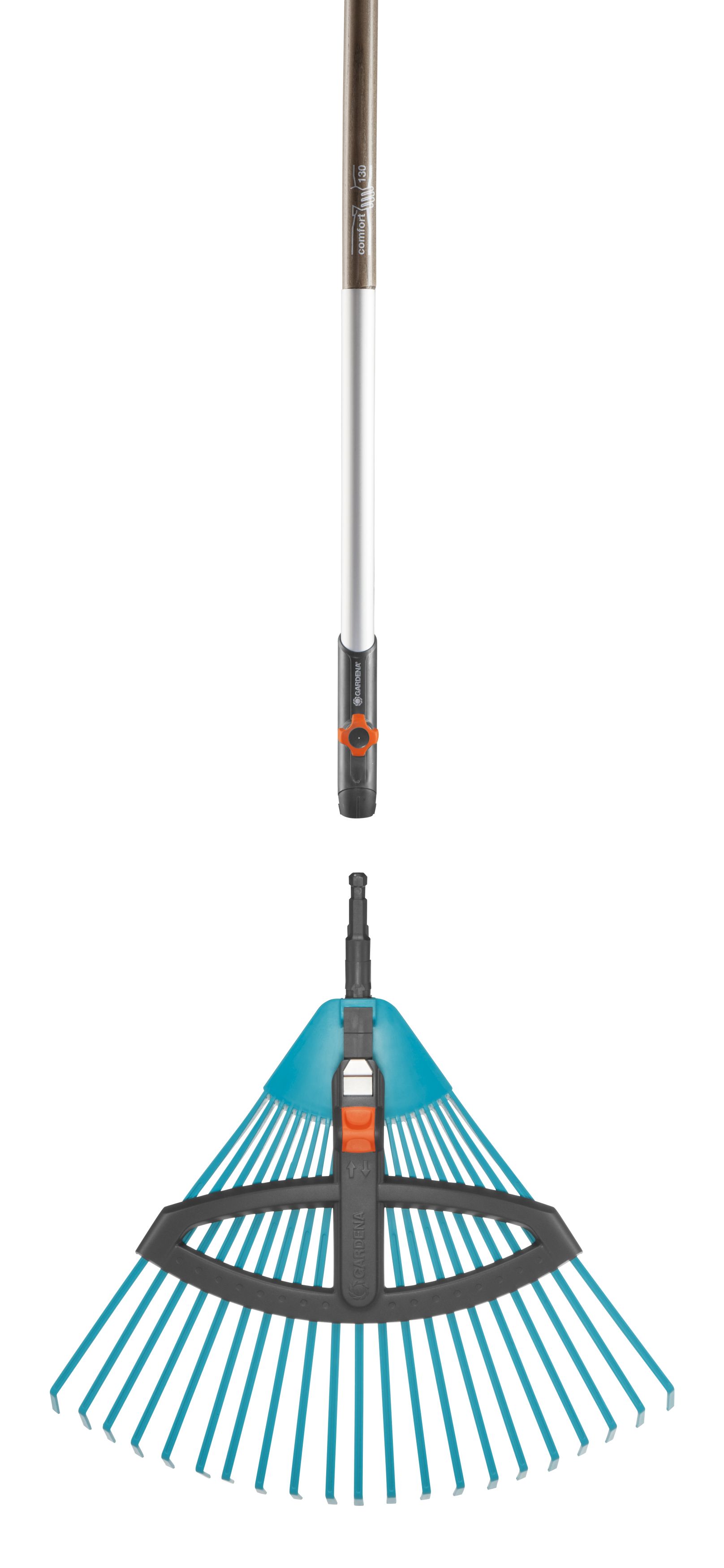 Promo escoba plástico graduable Combisytem con mango 130 cm