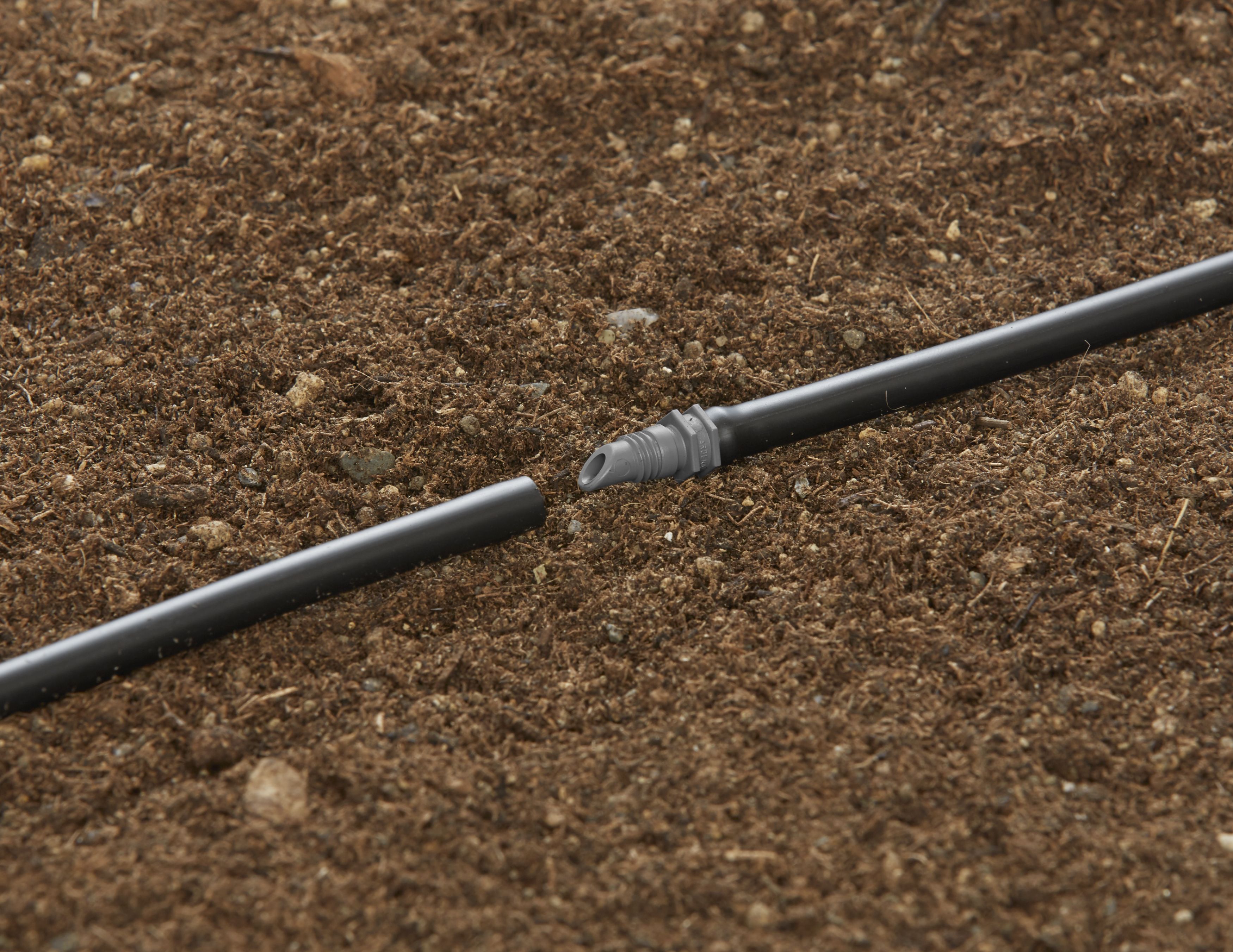 Conector recto 4,6mm - 3/16\\\" Conexión Classic. Blister de 10 unidades